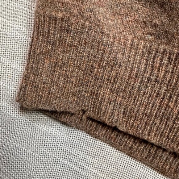 Vintage Pendleton 100% Lambswool Brown Sweater Size X-Large - See Description! - Picture 3 of 8
